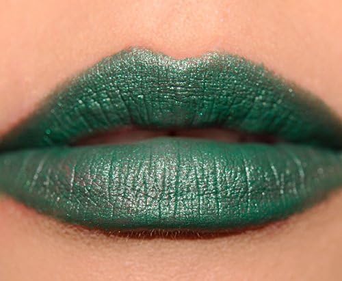 Kat Von D Studded Kiss Lipstick # Plan 9 - opaque, deep sea-foam green