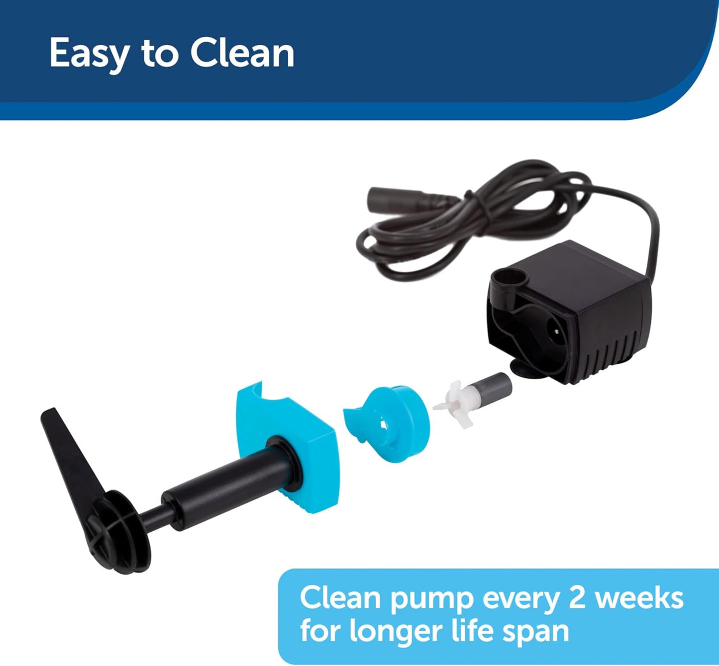 PetSafe Drinkwell Platinum Dog and Cat Water Fountain Replacement Pump