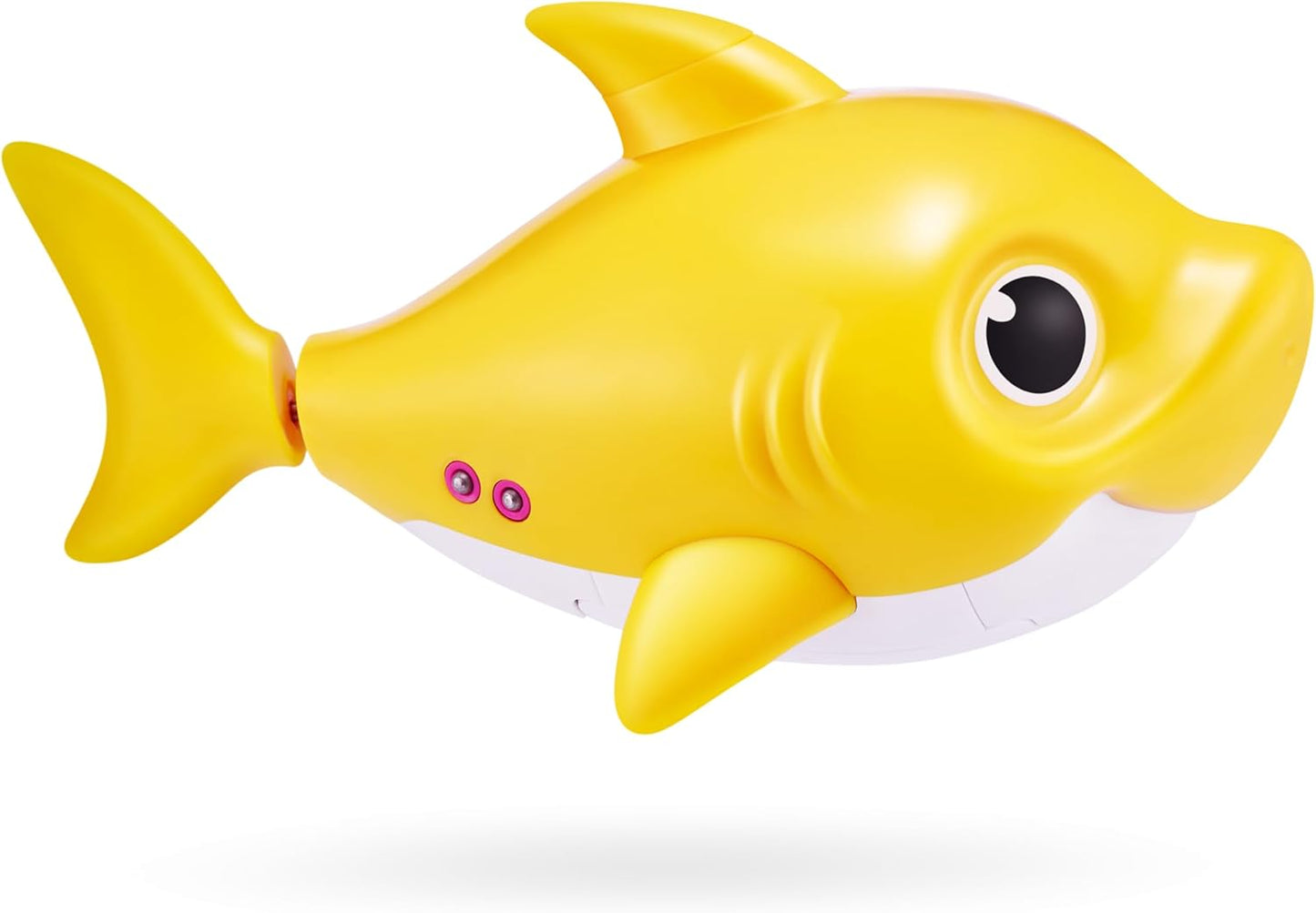 Robo Alive Junior Baby Shark New Silicon Fins Version Swimming Baby Shark (Yellow) by ZURU
