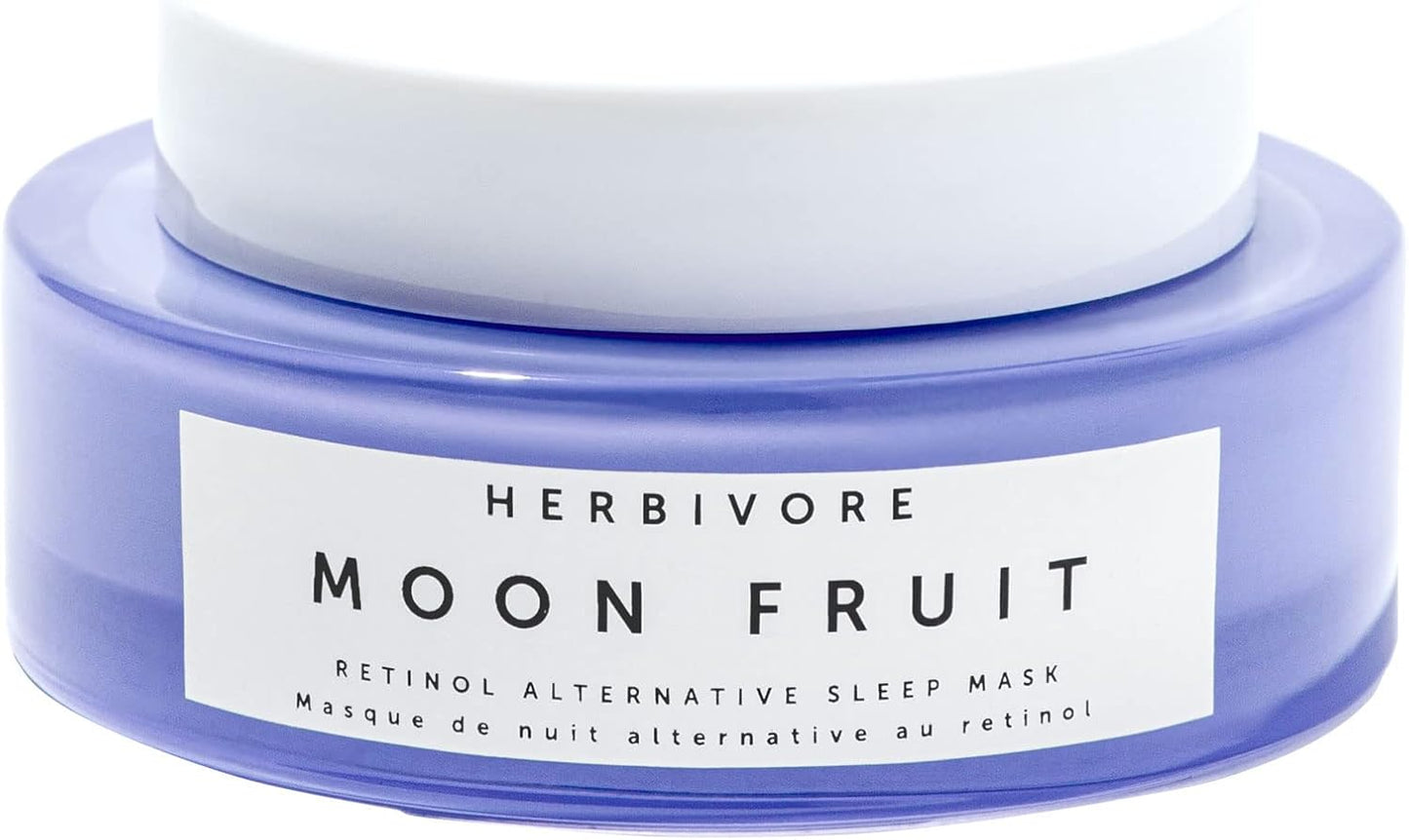 HERBIVORE Moon Fruit Retinol Alternative Sleep Mask, 1% Bakuchiol + Superfruits, 50 ml