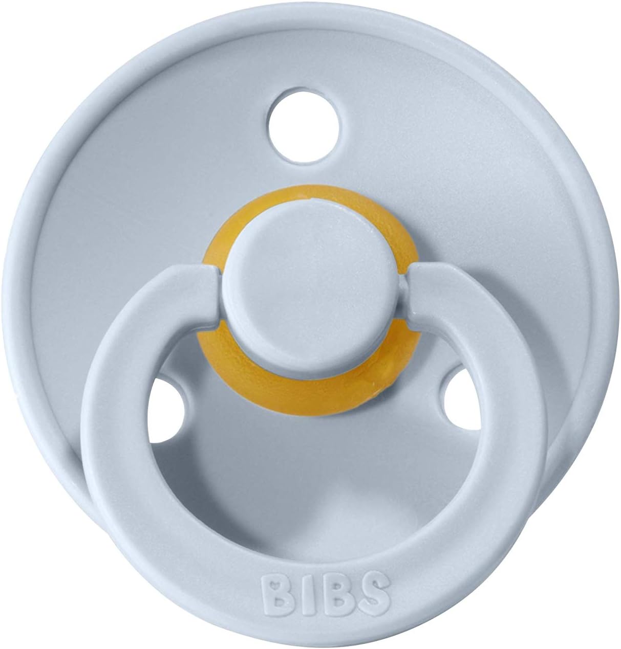 BIBS Baby Pacifier, Size L, 18 months +, Baby Blue, Latex