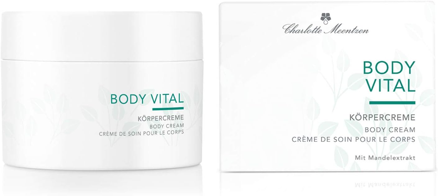 Charlotte Meentzen Body Cream With Almond Extract, 250 ml