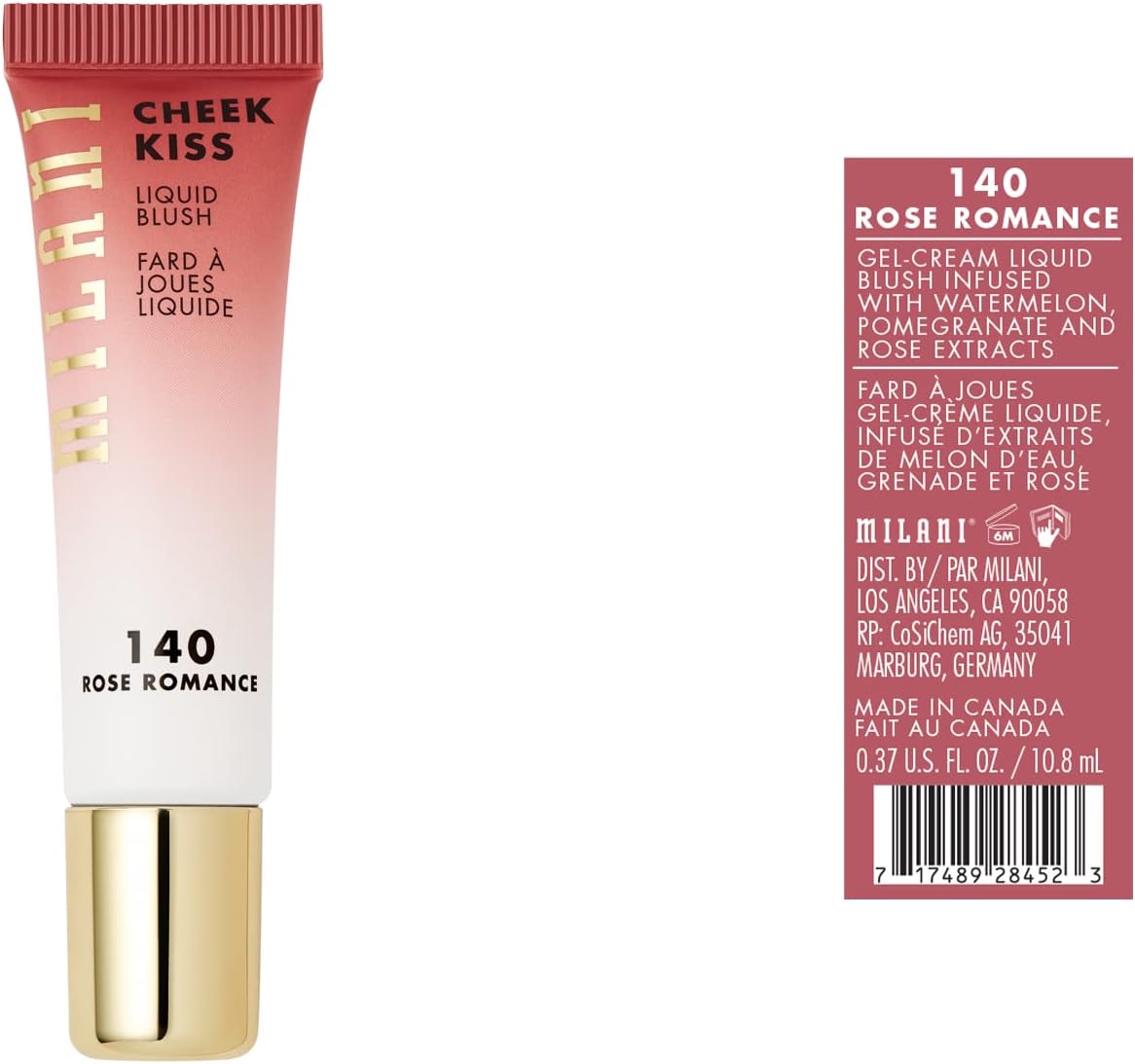 Milani Cheek Kiss Blush - 140 Rose Romance
