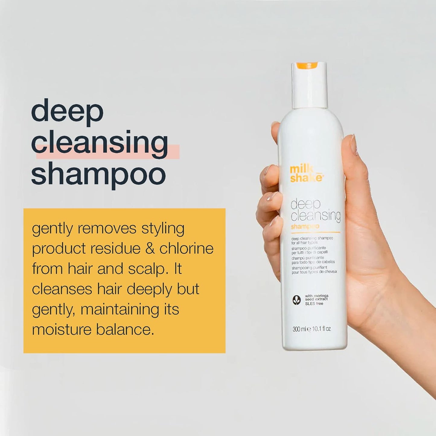 milk_shake Deep Cleansing Shampoo, 300 ml