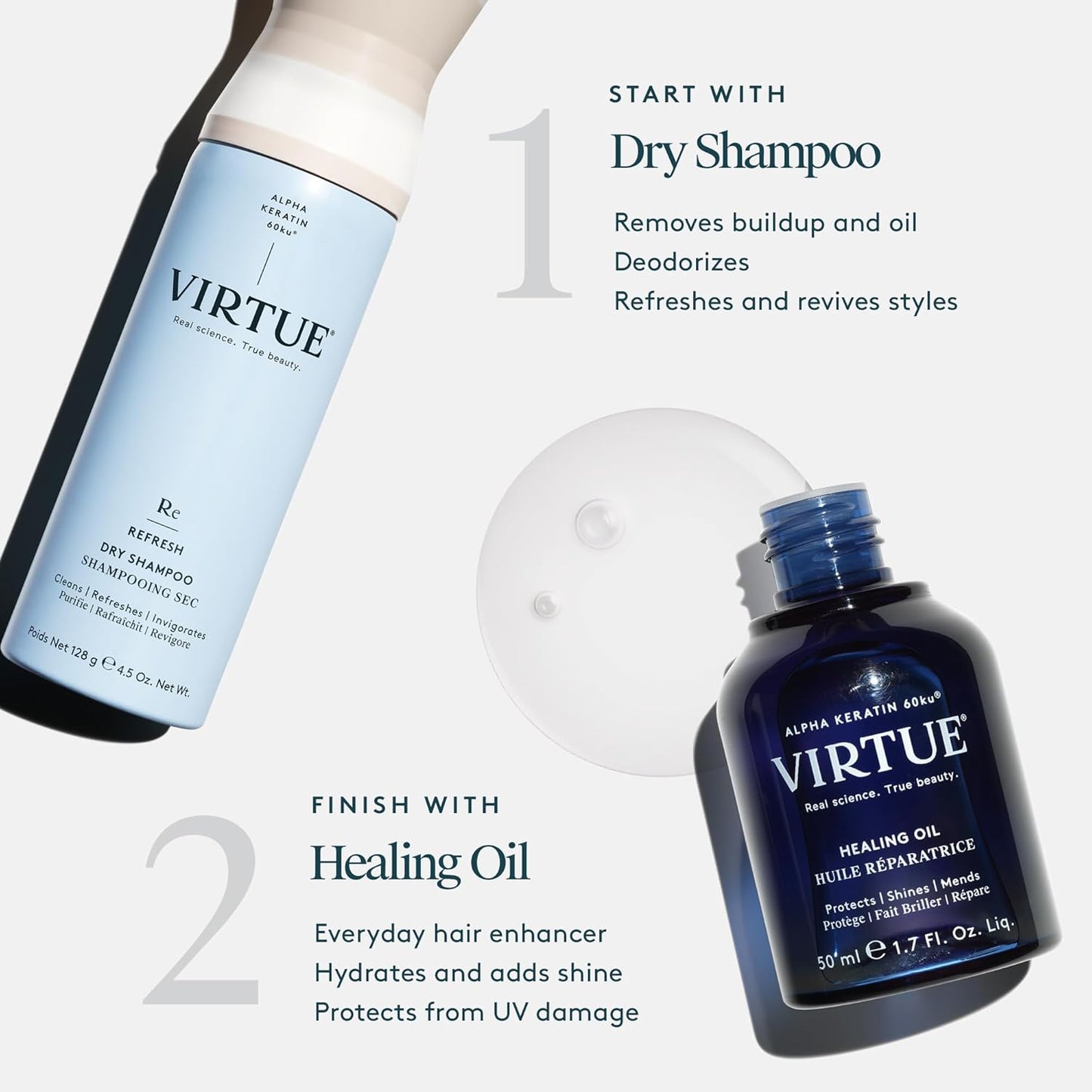 VIRTUE Dry Shampoo 128 g