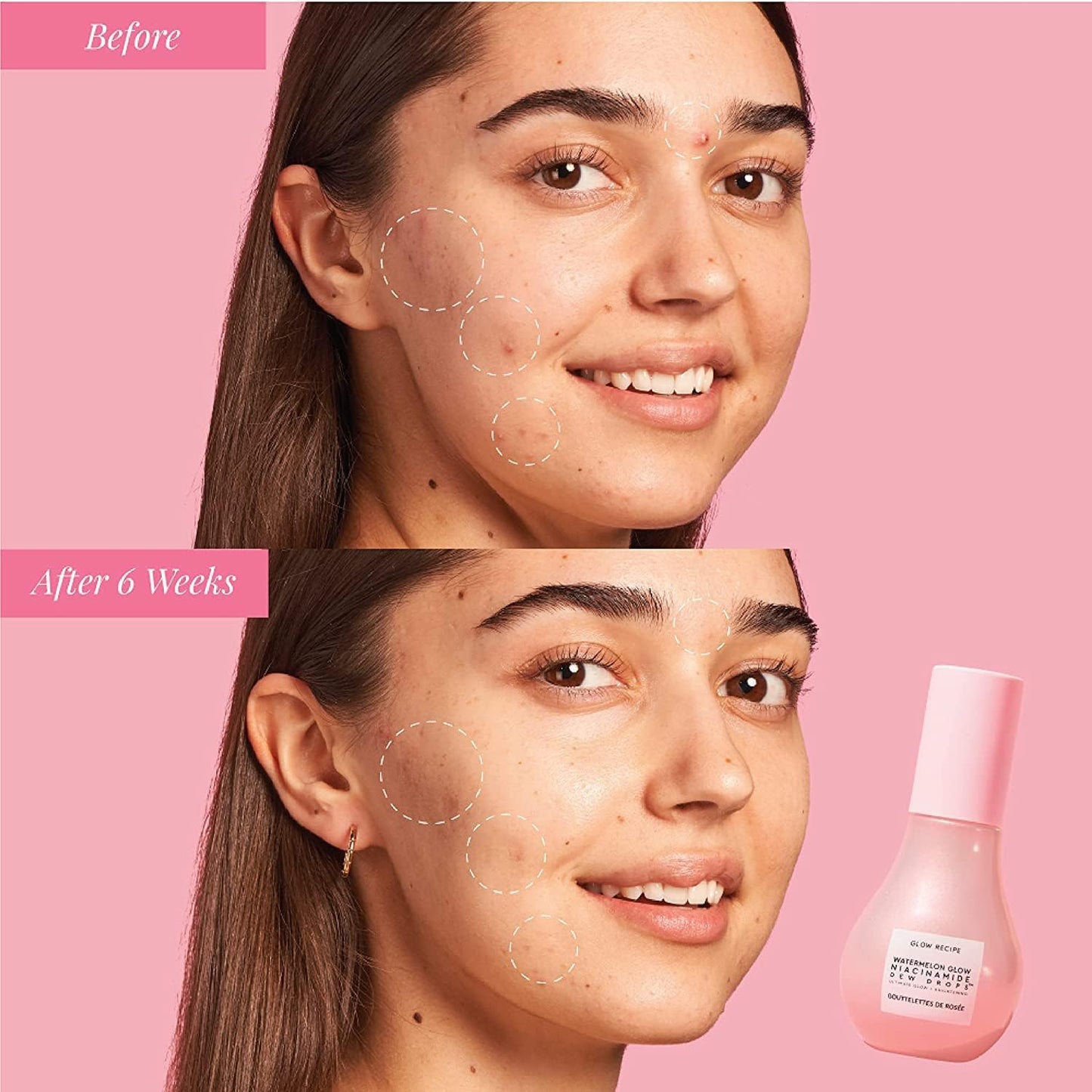 Glow Recipe Watermelon Glow Niacinamide Dew Drops highlighting serum, 40 ml