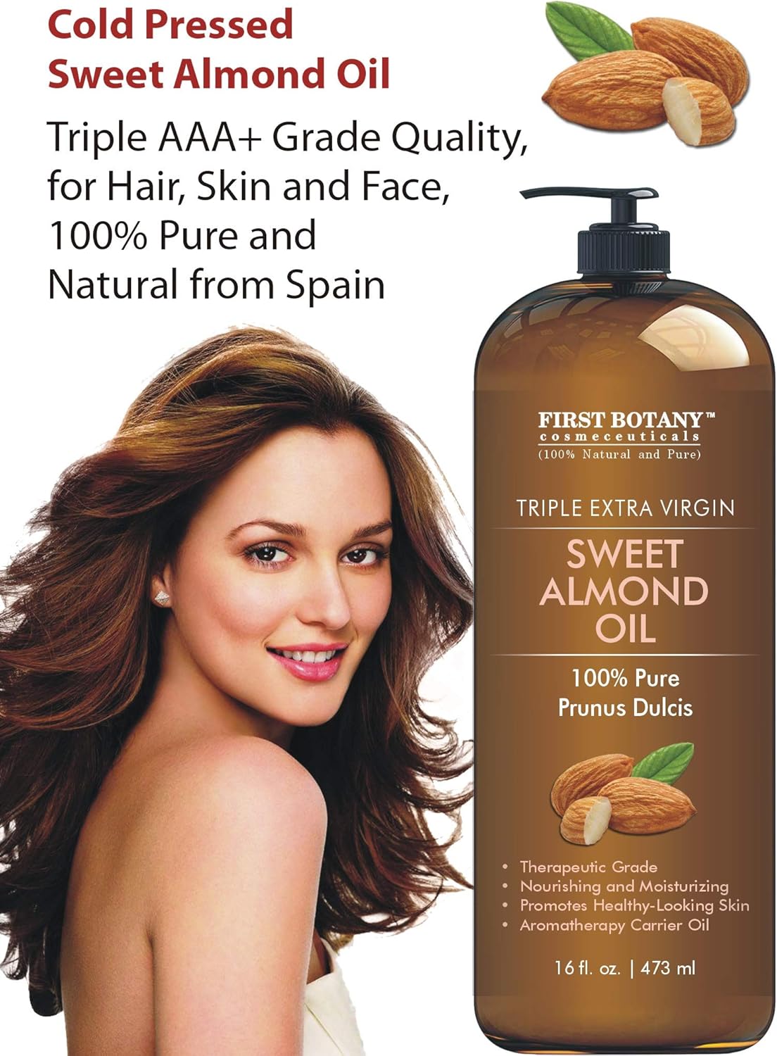 First Botany Sweet Almond Oil 470 ml