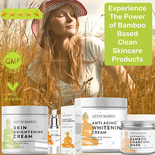 Active Bamboo Skin Brightening Cream for Hyperpigmentation 120 ml