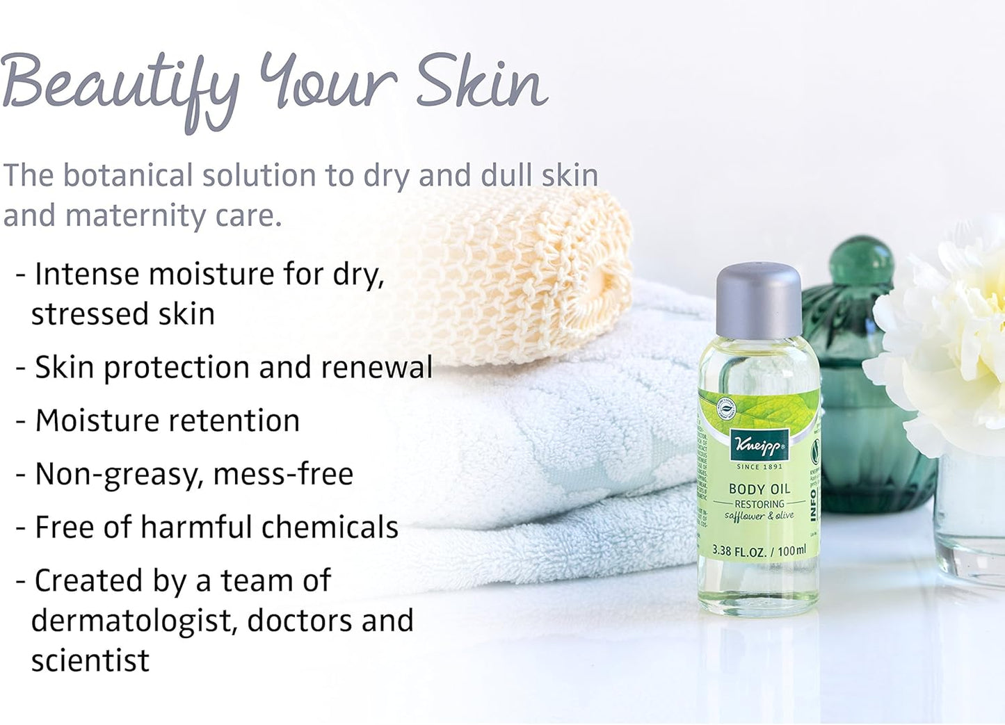 Kneipp Body Oil Restoring Safflower & Olive 100 ml