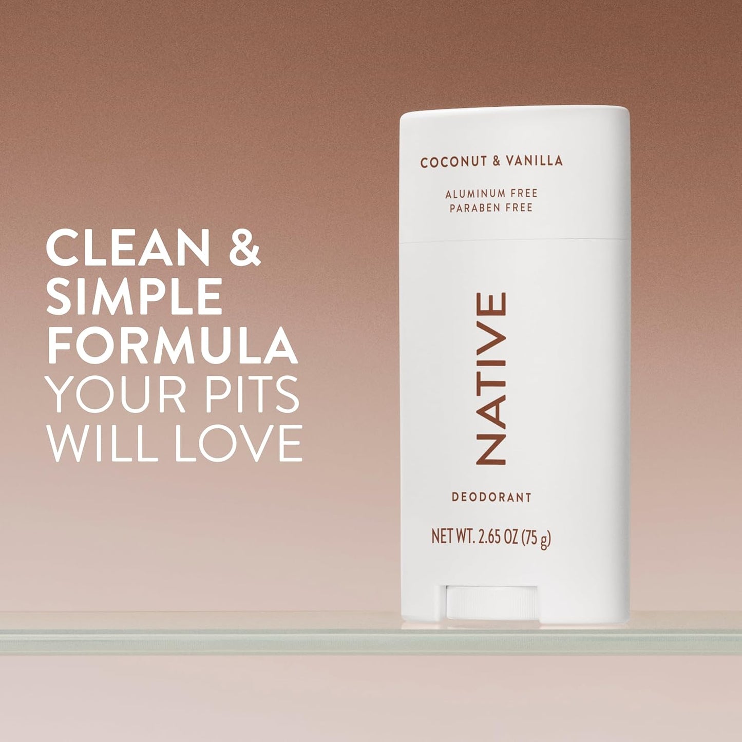 Native Natural Deodorant Coconut & Vanilla 75 g
