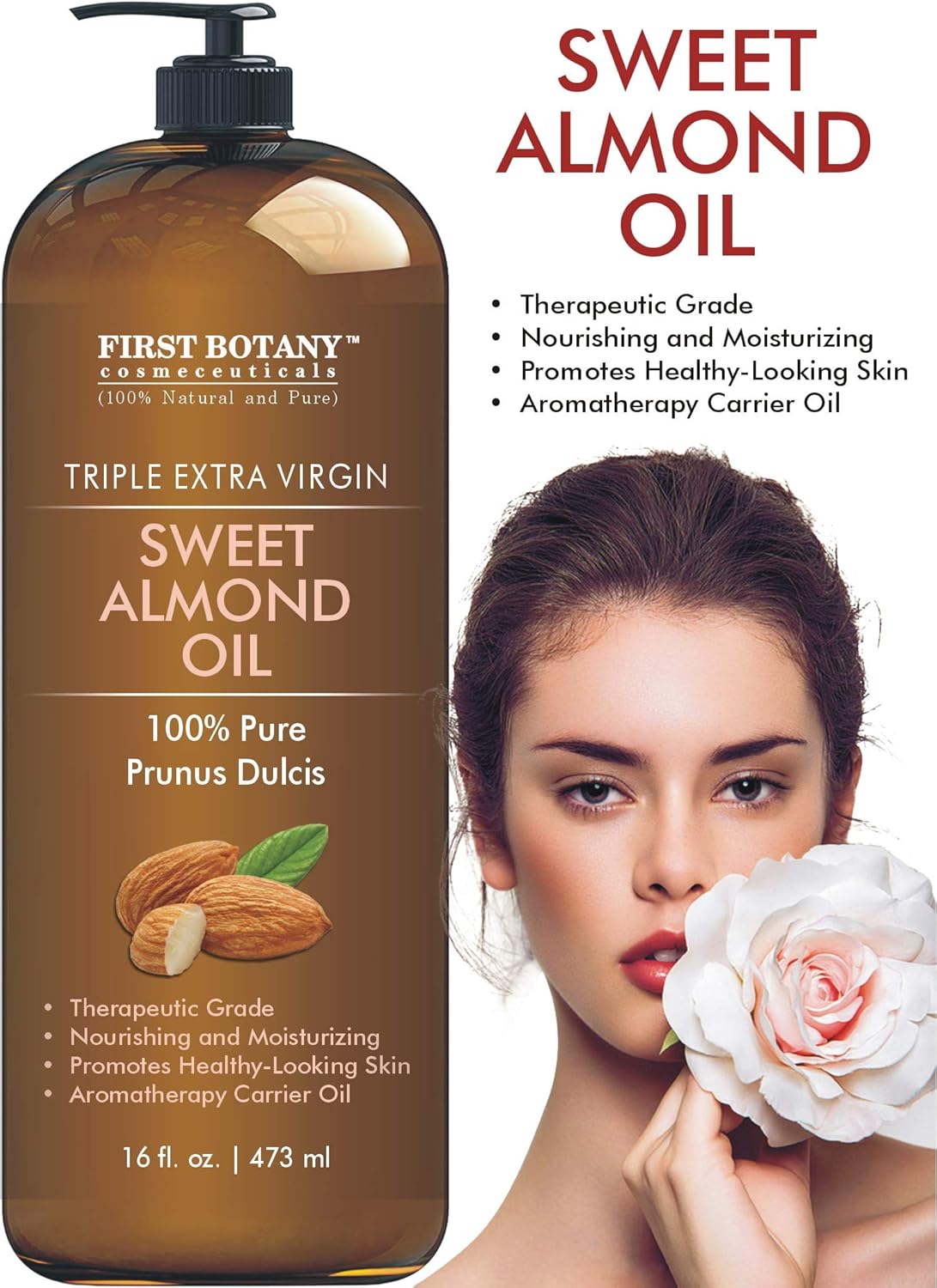 First Botany Sweet Almond Oil 470 ml