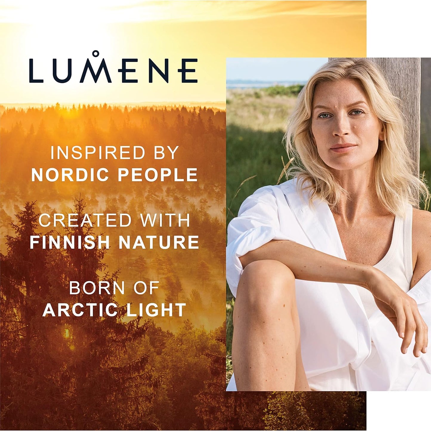 Lumene Glow Lumenessence Brightening Beauty Face Lotion, 150 ml