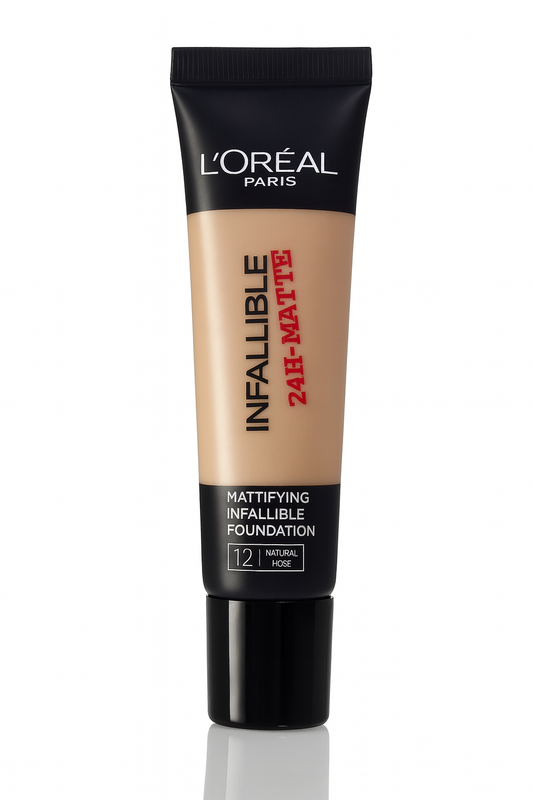 L'oreal Infallible 24h-matte Foundation, 12 Natural Rose, 35 ml