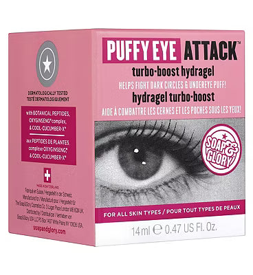 Soap & Glory Puffy Eye Attack Turbo-Boost Hydragel 14 ml