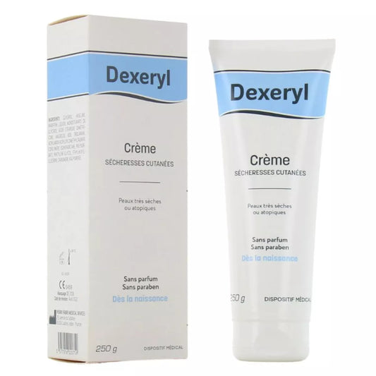 Dexeryl Cream - for dry or atopic skin, fragrance free, 250 ml