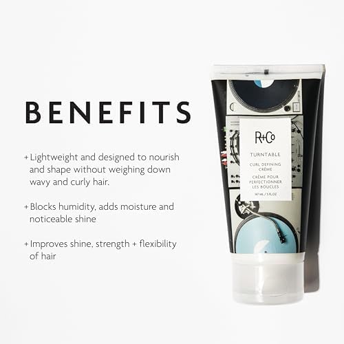 R+Co TURNTABLE Curl Defining Creme, 147 ml