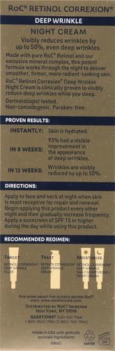 Roc Retinol Correxion Deep Wrinkle Night Cream, 30 ml