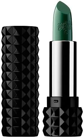 Kat Von D Studded Kiss Lipstick # Plan 9 - opaque, deep sea-foam green
