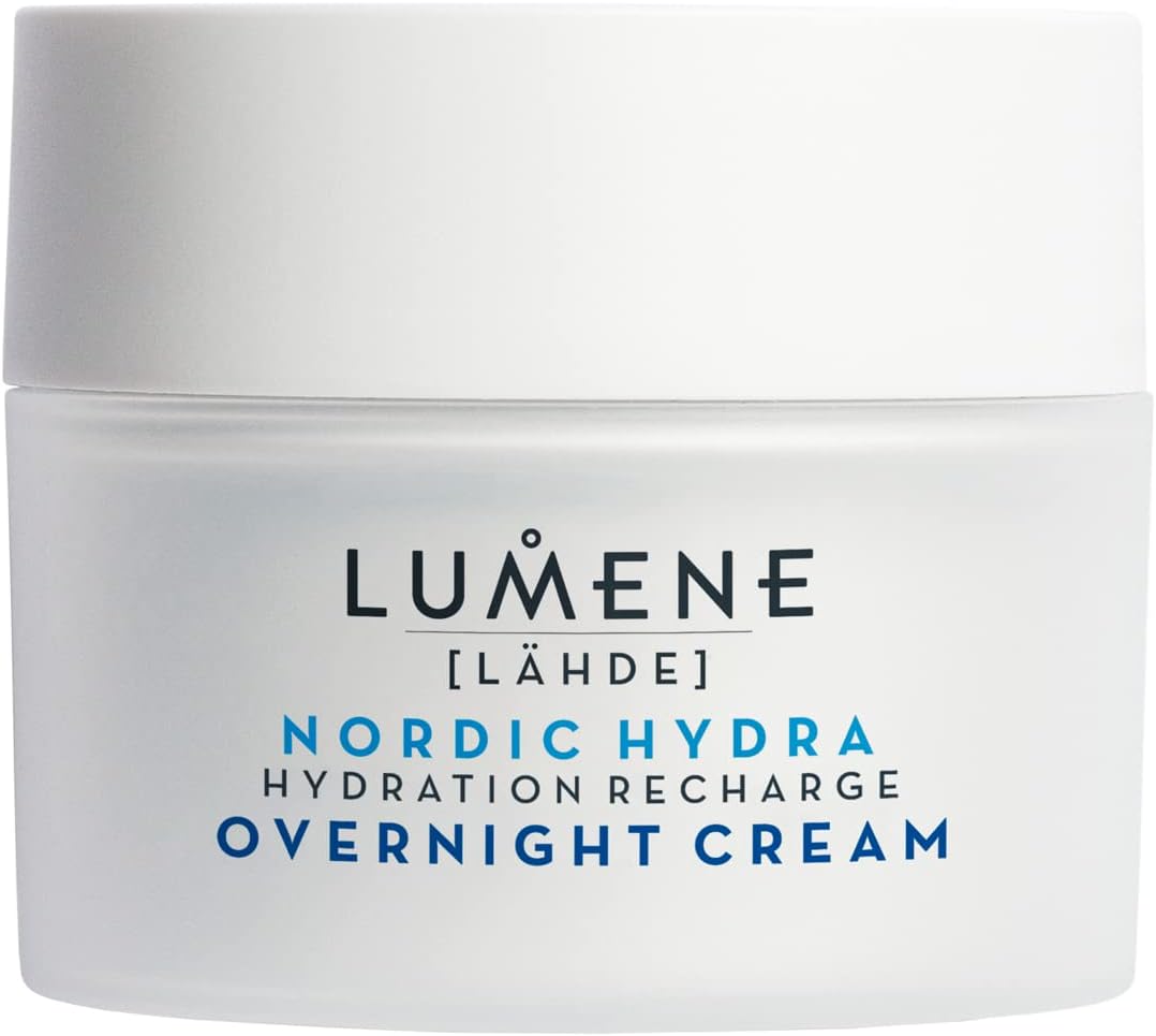 LUMENE Nordic Hydra [Lähde] Hydration Recharge Overnight Cream, Vegan 50 ml