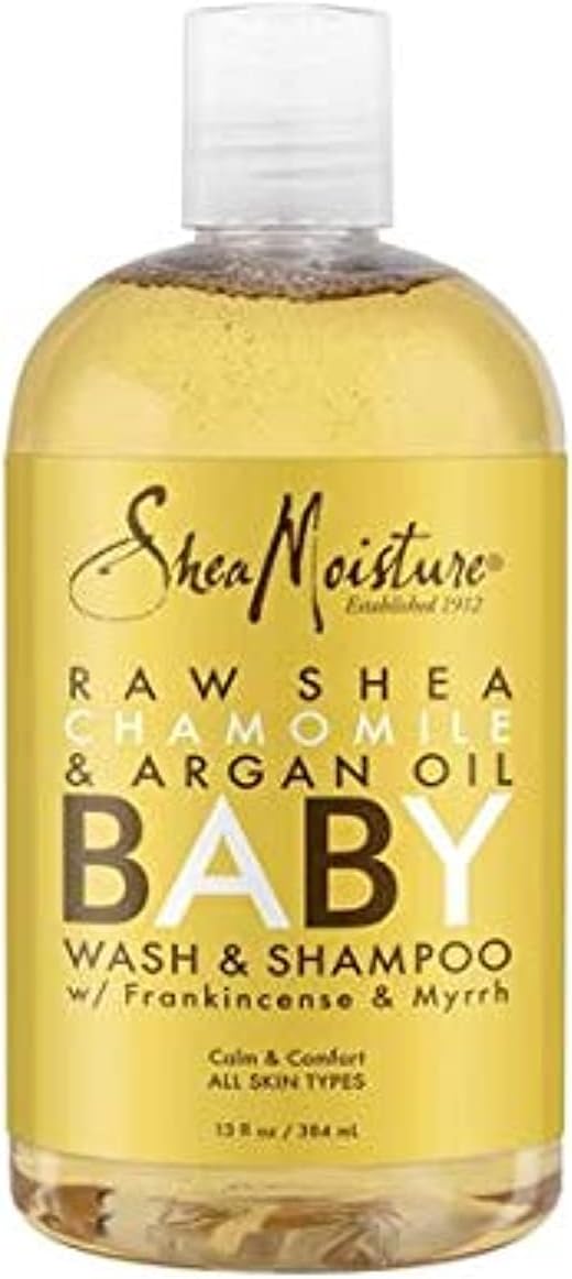 Shea Moisture Raw Shea Chamomile & Argan Oil Baby/Kids Wash and Shampoo 384ml