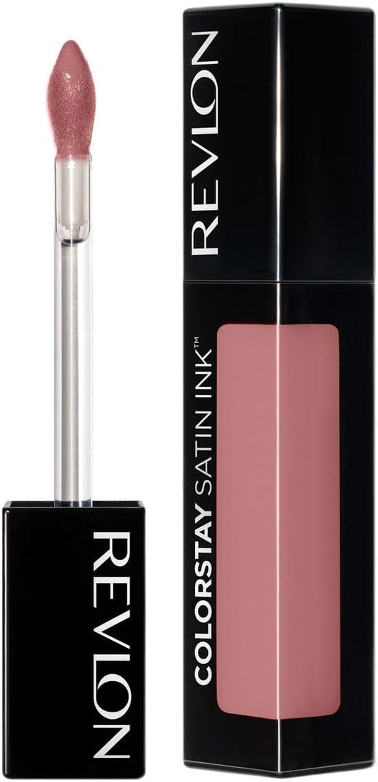 Revlon Colorstay Satin Ink Liquid Lipstick, Partner In Crime 007, 5 ml