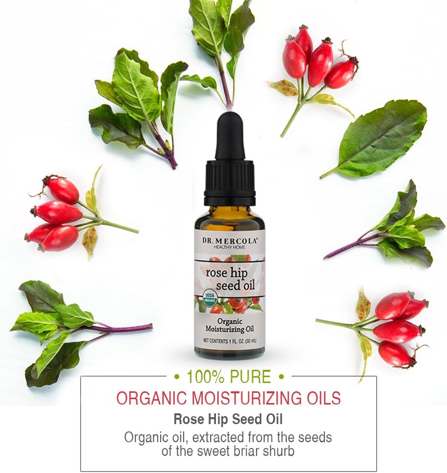 Dr. Mercola, Organic Moisturizing Oil, Rose Hip Seed Oil, 30 ml