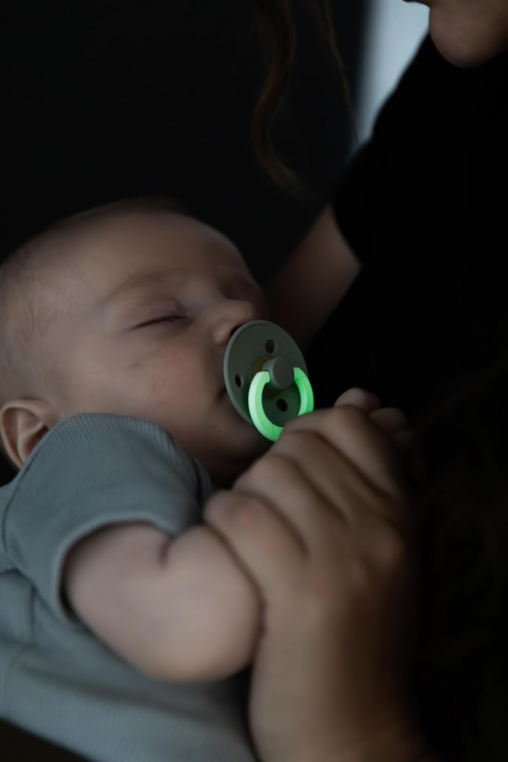 BIBS Pacifier Size 1, Latex, Vanilla Glow