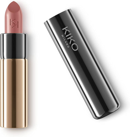 KIKO Milano Gossamer Emotion Creamy Lipstick 103 Bold, Creamy Lipstick, Powder Pink, 3.5 g
