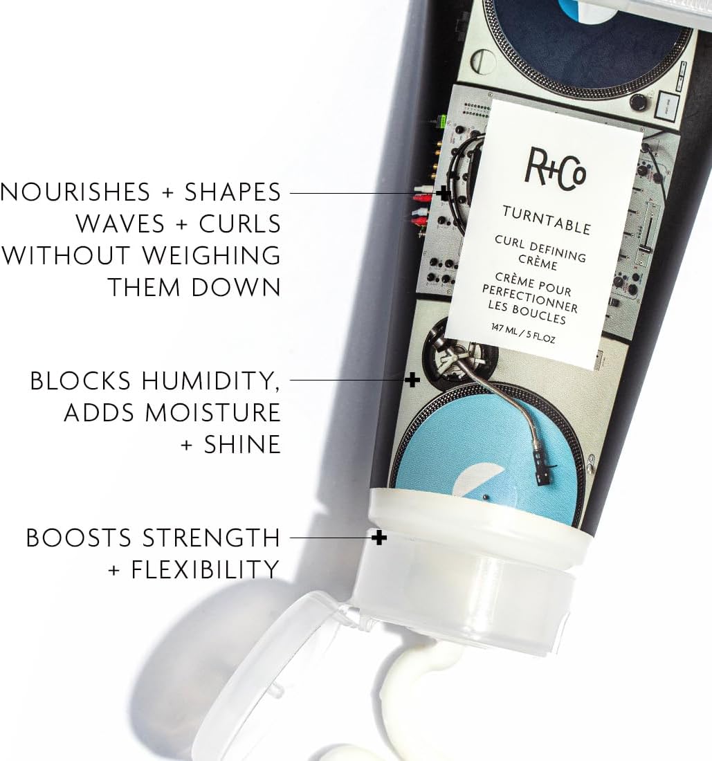R+Co TURNTABLE Curl Defining Creme, 147 ml