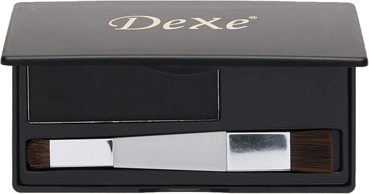 Dexe Root Cover Up & Touch Up, 6gm - Istantly cover greys highlights and water-sweat-resistant root concealer (Black) PACK OF 2
