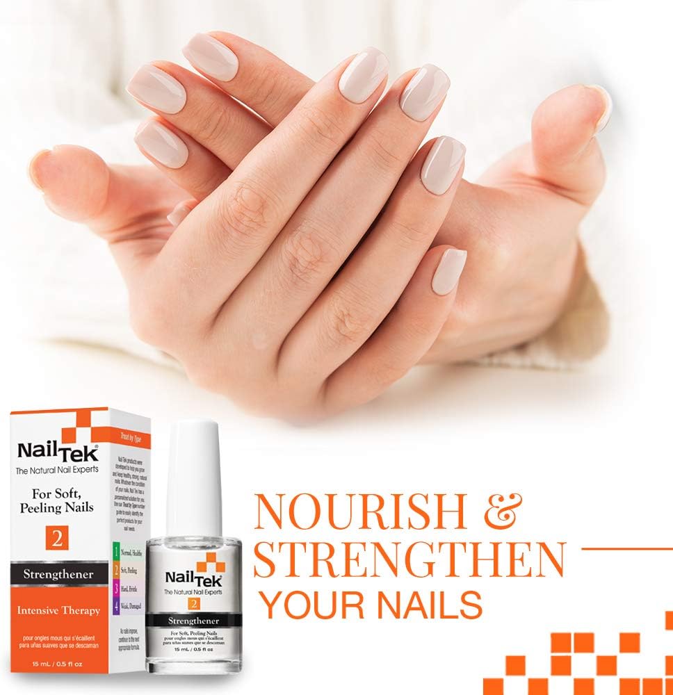 Nail Tek Intensive Therapy II 0.5 oz (2 pack)