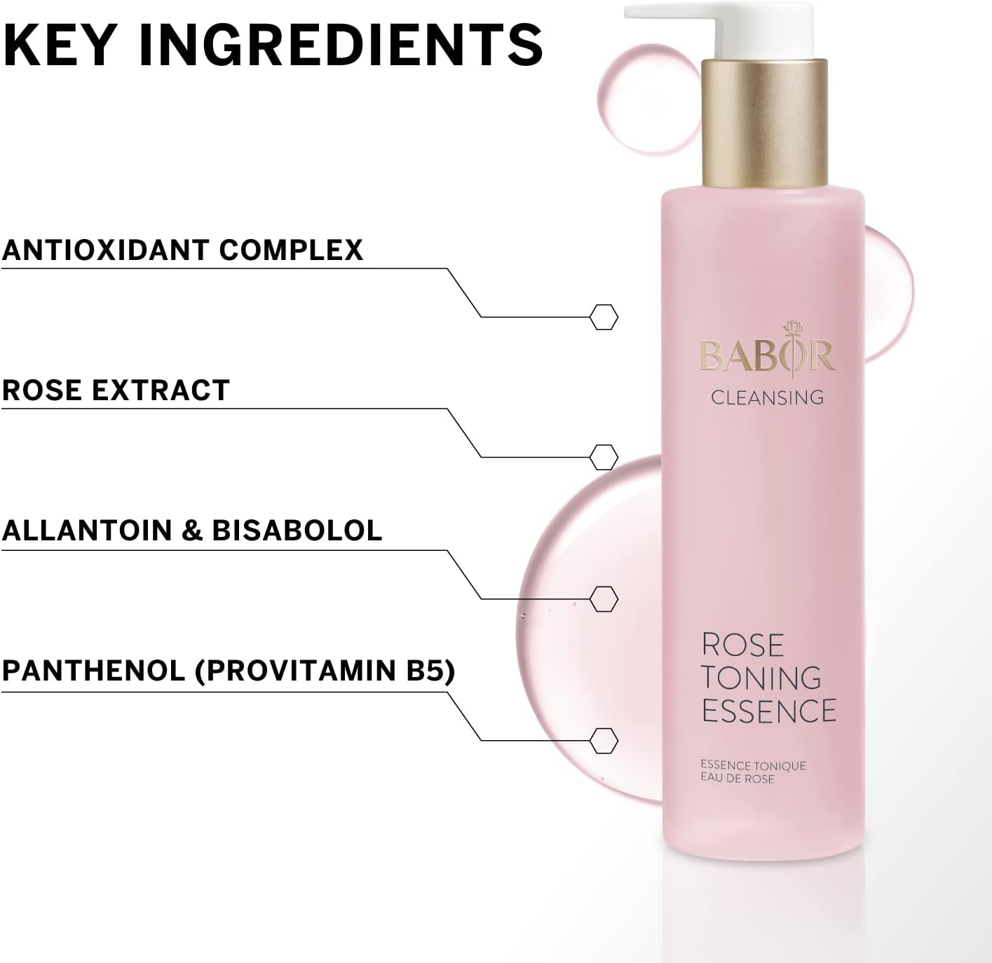 Babor Cleansing Rose Toning Essence, 200 ml