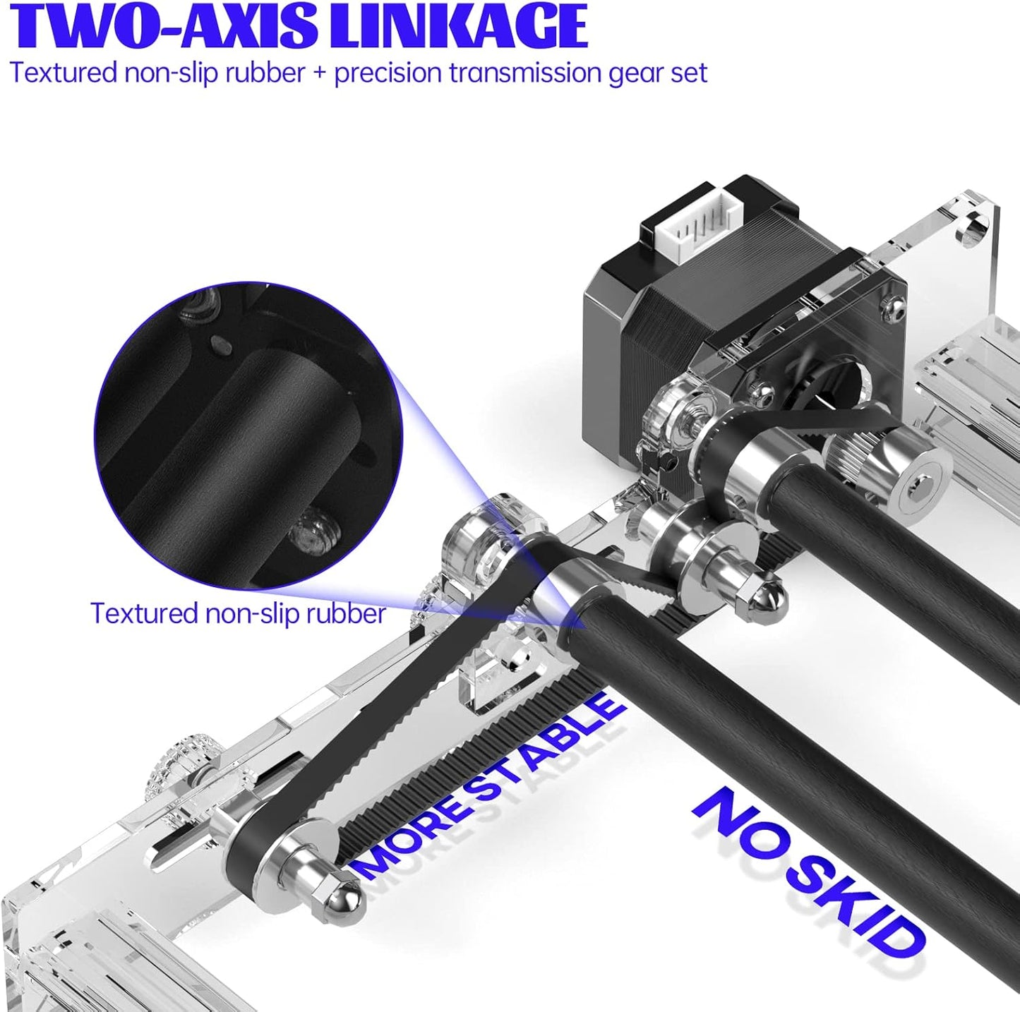 SCULPFUN Engraving Roller, Y Axis Rotary Roller for Engraving Cylindrical Object Cans