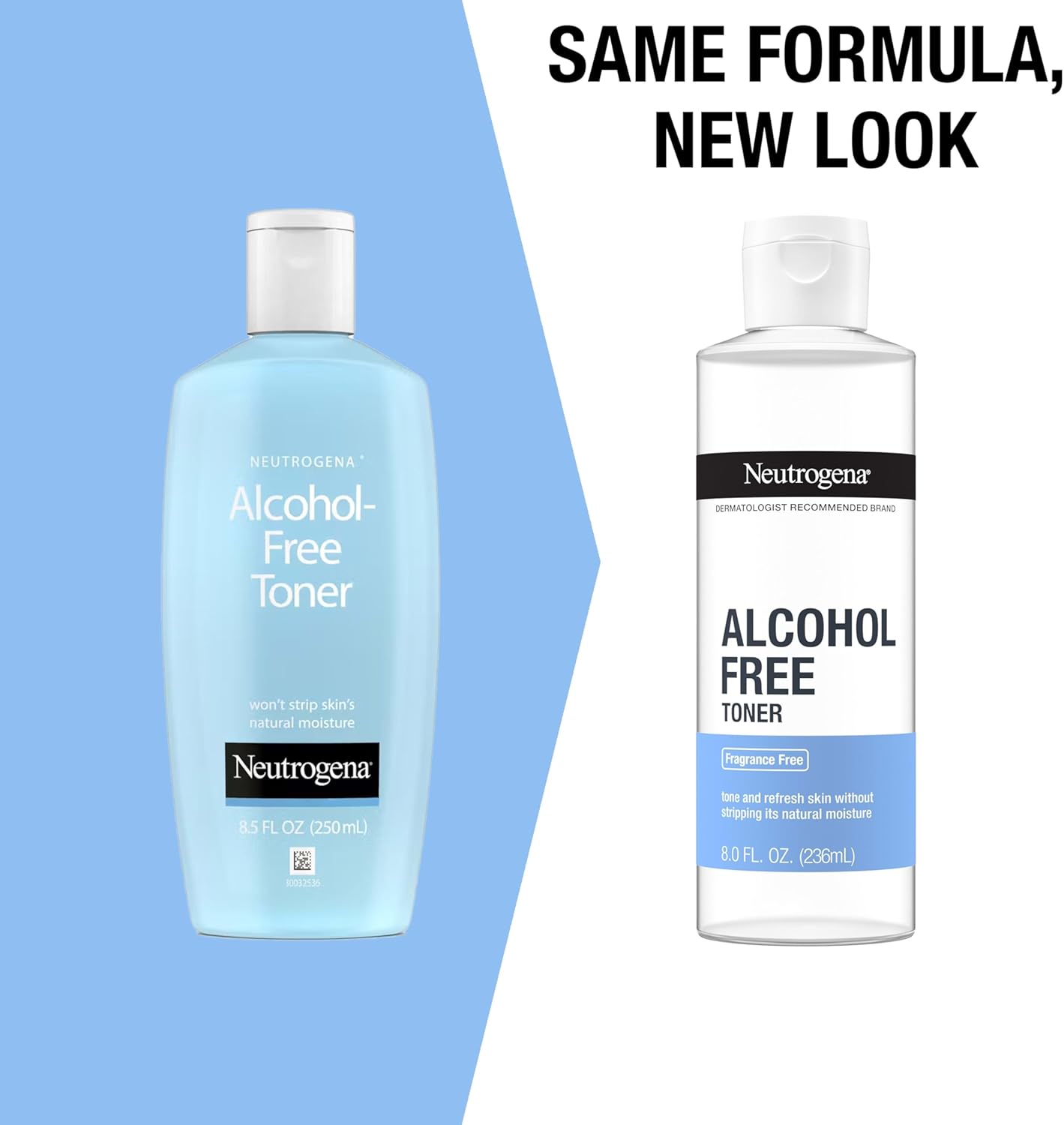 Neutrogena Alcohol-Free Gentle Daily Fragrance-Free Face Toner, 236 ml