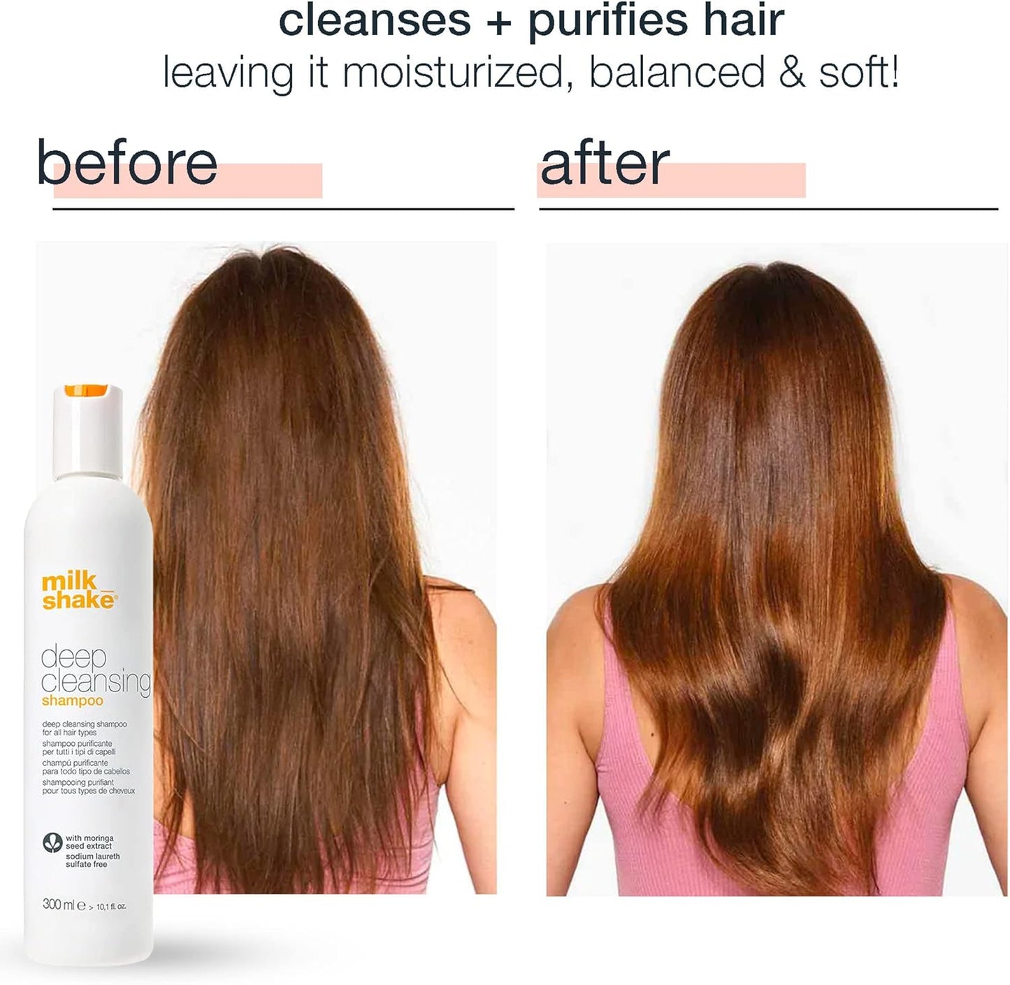 milk_shake Deep Cleansing Shampoo, 300 ml