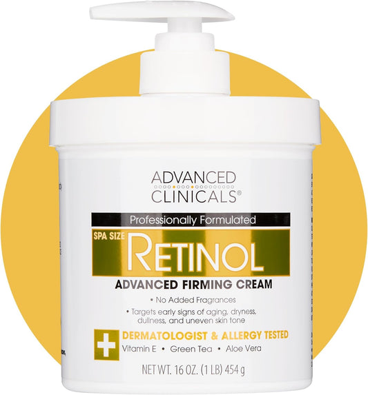 Advanced Clinical Retinol, Advanced Firming Cream, SPA size 454 g