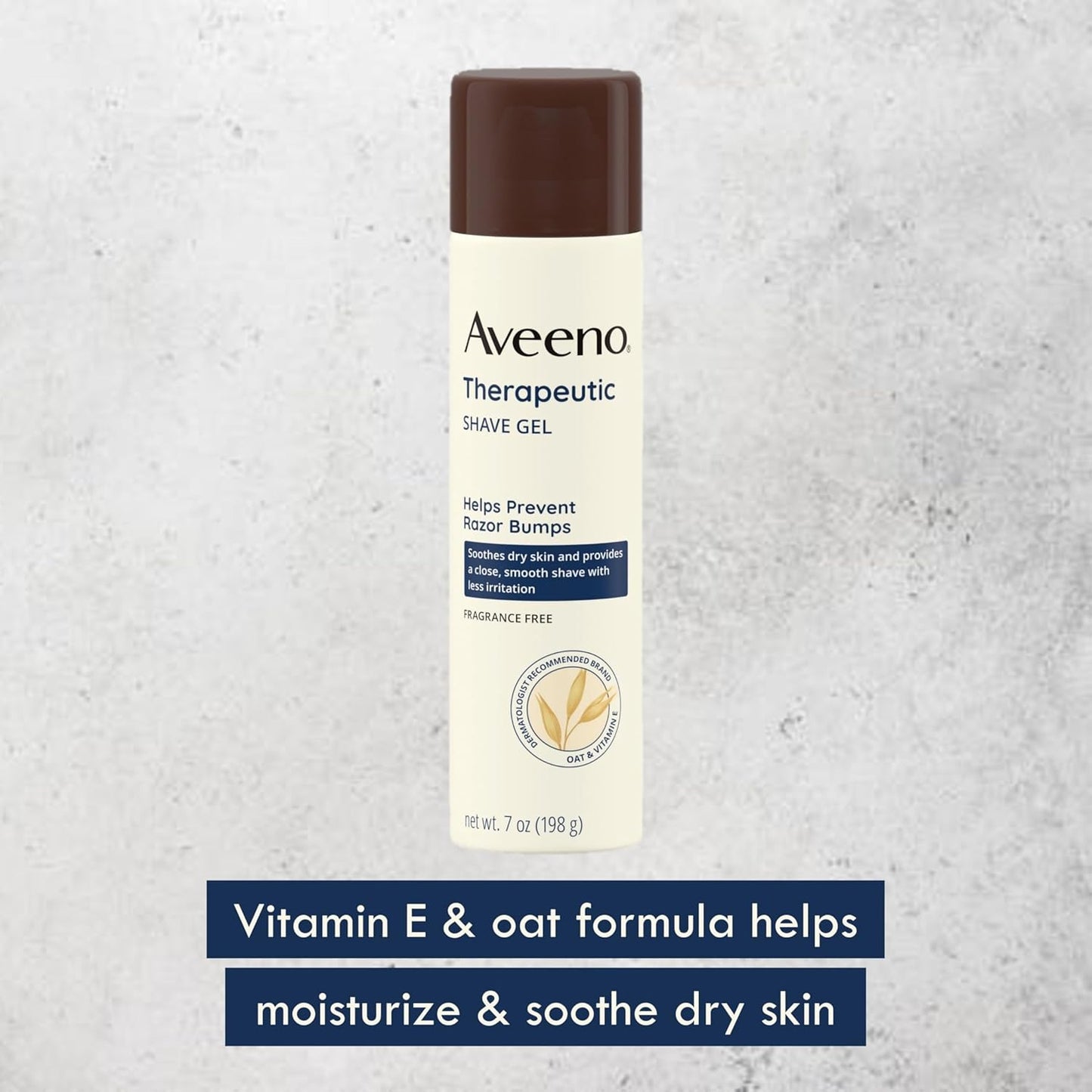 Aveeno Therapeutic Shave Gel, 198 g