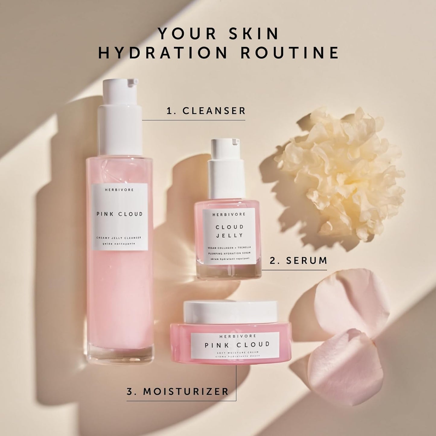 Herbivore Pink Cloud Creamy Jelly Cleanser, 100 ml