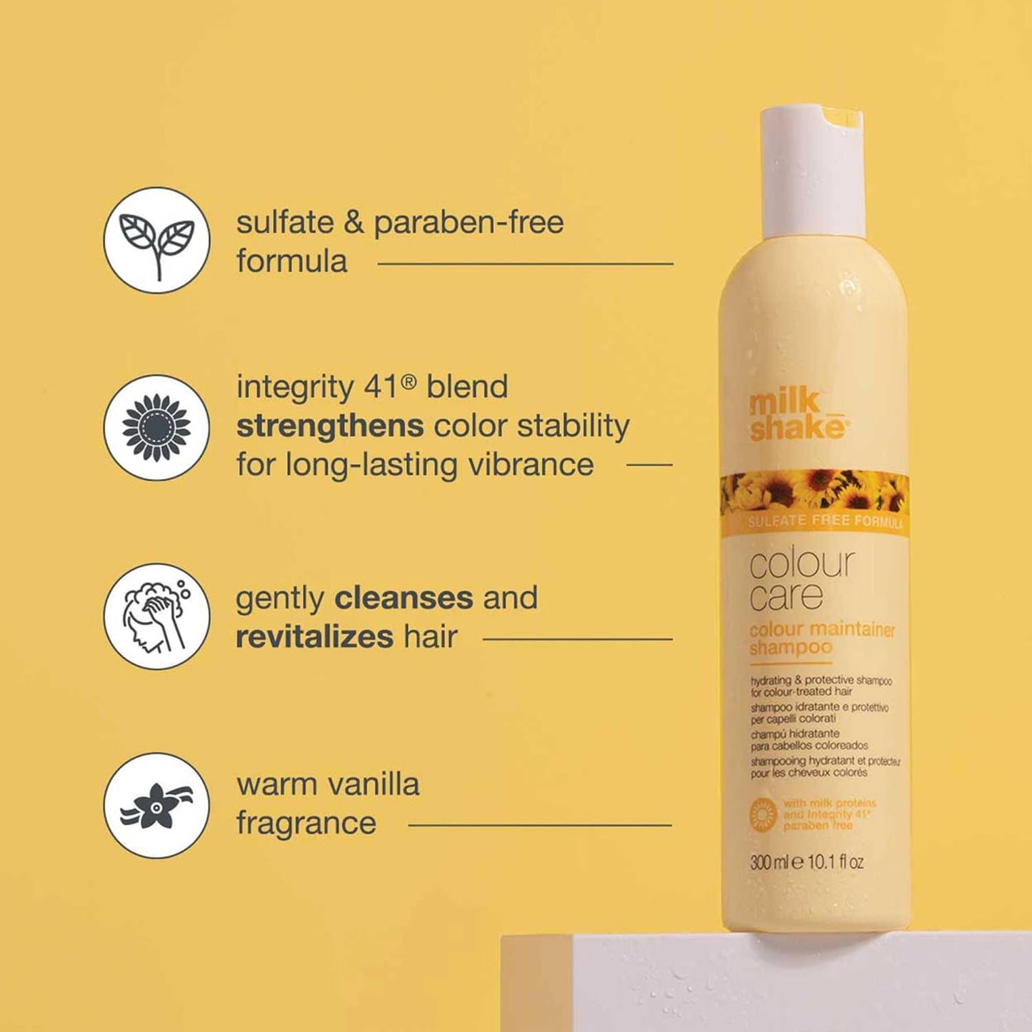Milk Shake Colour Care, Colour Maintainer Shampoo, 300 ml