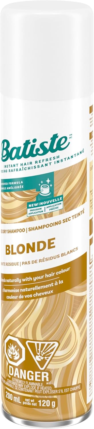 Batiste Colour Dry Shampoo Blonde, 200 ml (120 g)