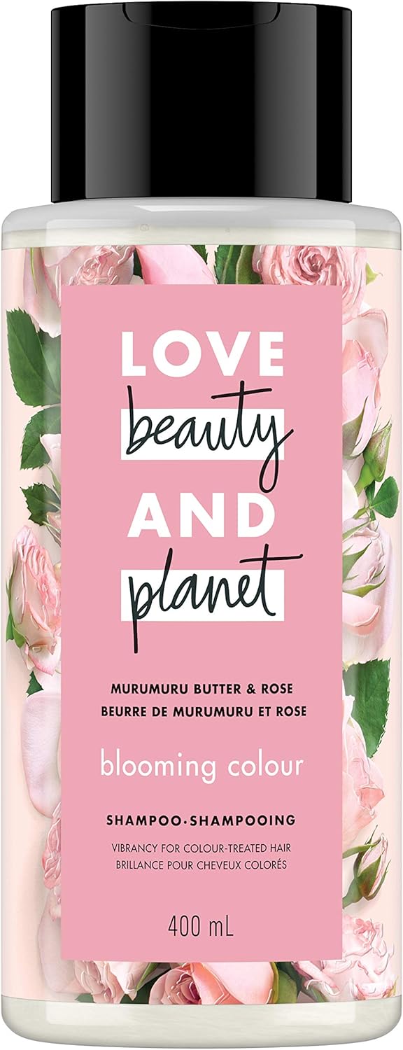 Love Beauty and Planet, Muru Muru butter & Rose Blooming Colour Shampoo, 400 ml 