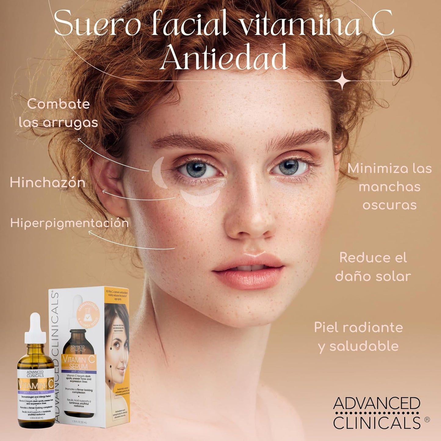 Advanced Clinicals Vitamin C Anti Aging Serum, 52 ml