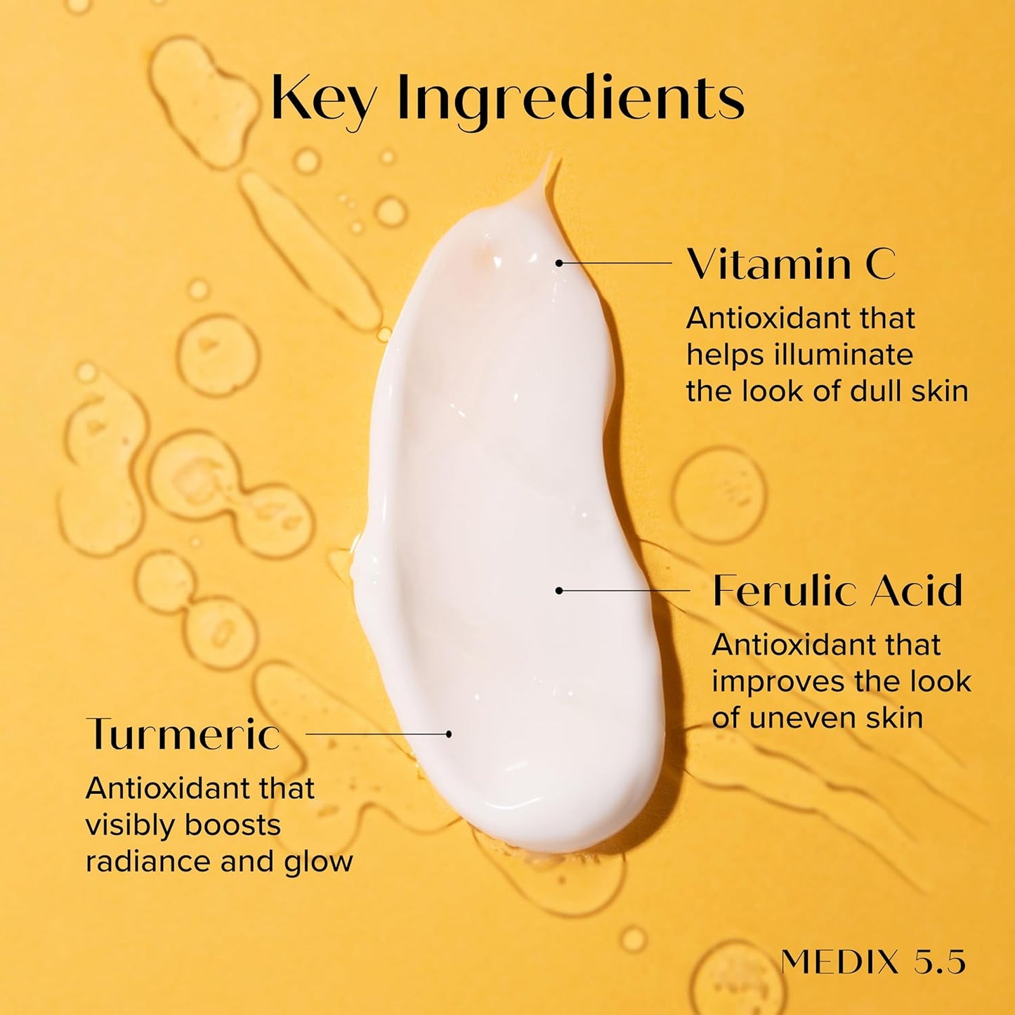 Medix 5.5 Vitamin C and Turmeric Cream 444 ml