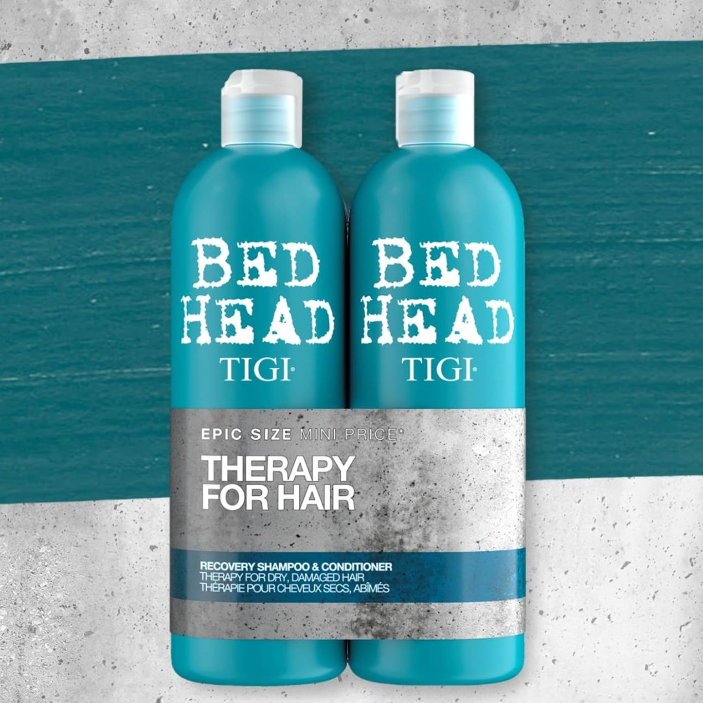 Bed Head By Tigi - 750ml Pack of 2 - Urban Antidotes Recovery Moisture Shampoo And Conditioner Set