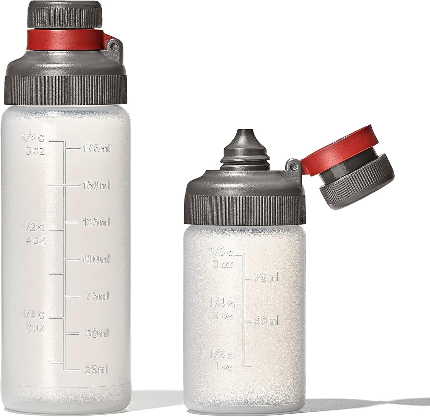 OXO Outdoor Leakproof Squeeze Bottle Set, 175 ml & 75 ml
