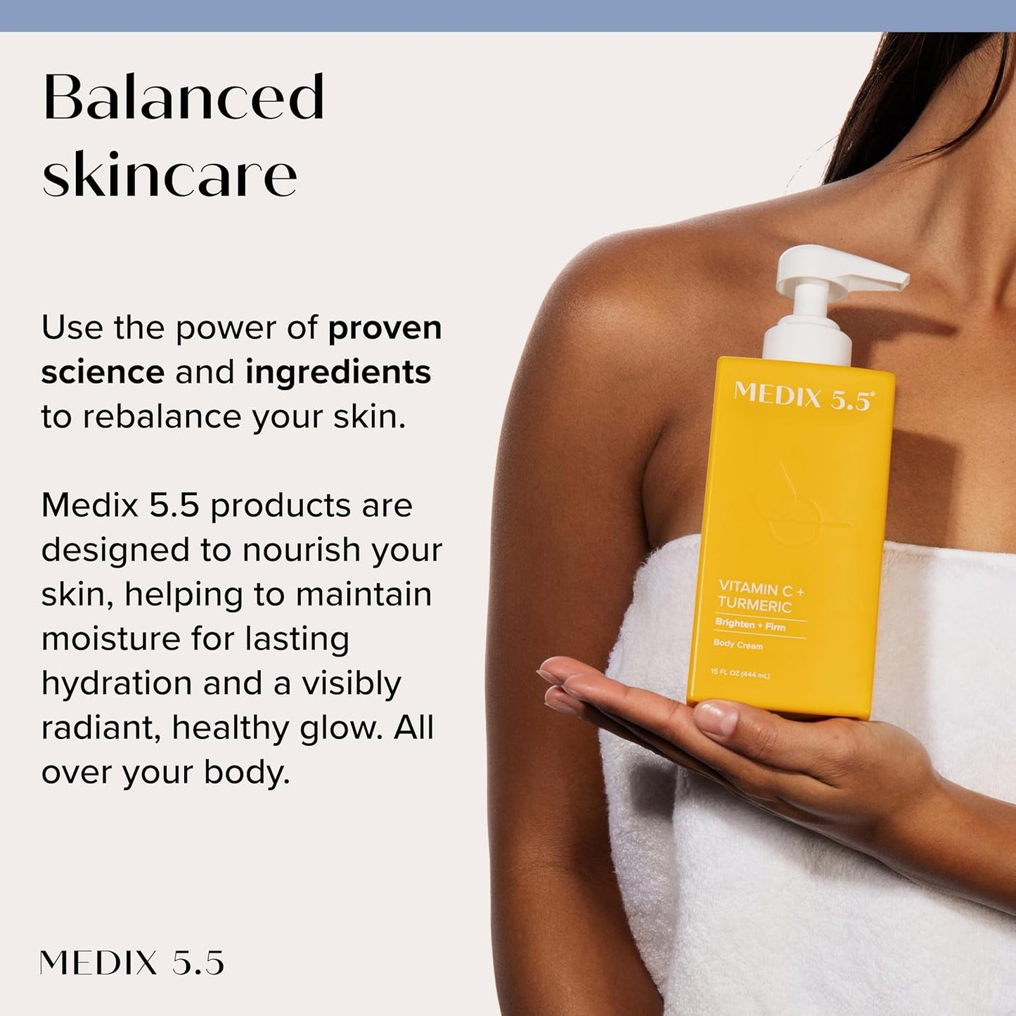 Medix 5.5 Vitamin C and Turmeric Cream 444 ml