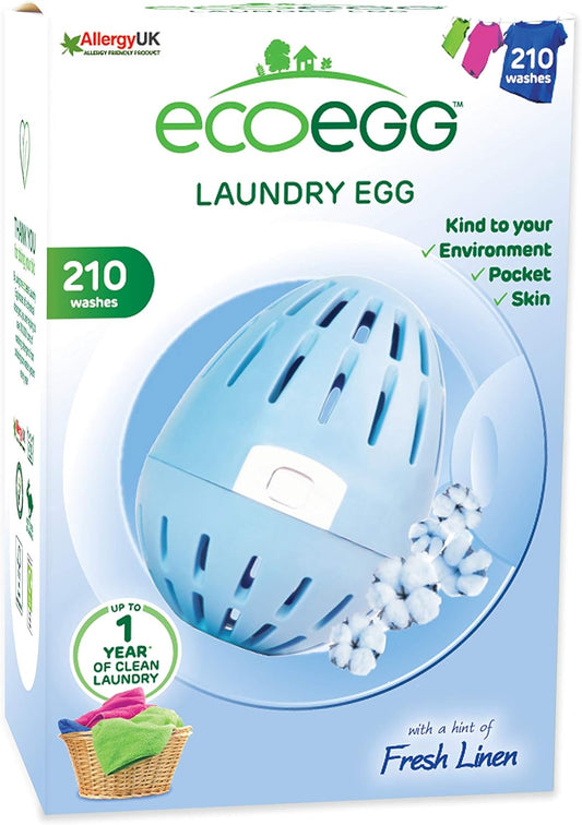 Ecoegg Laundry Egg (210 Washes) - Fresh Linen