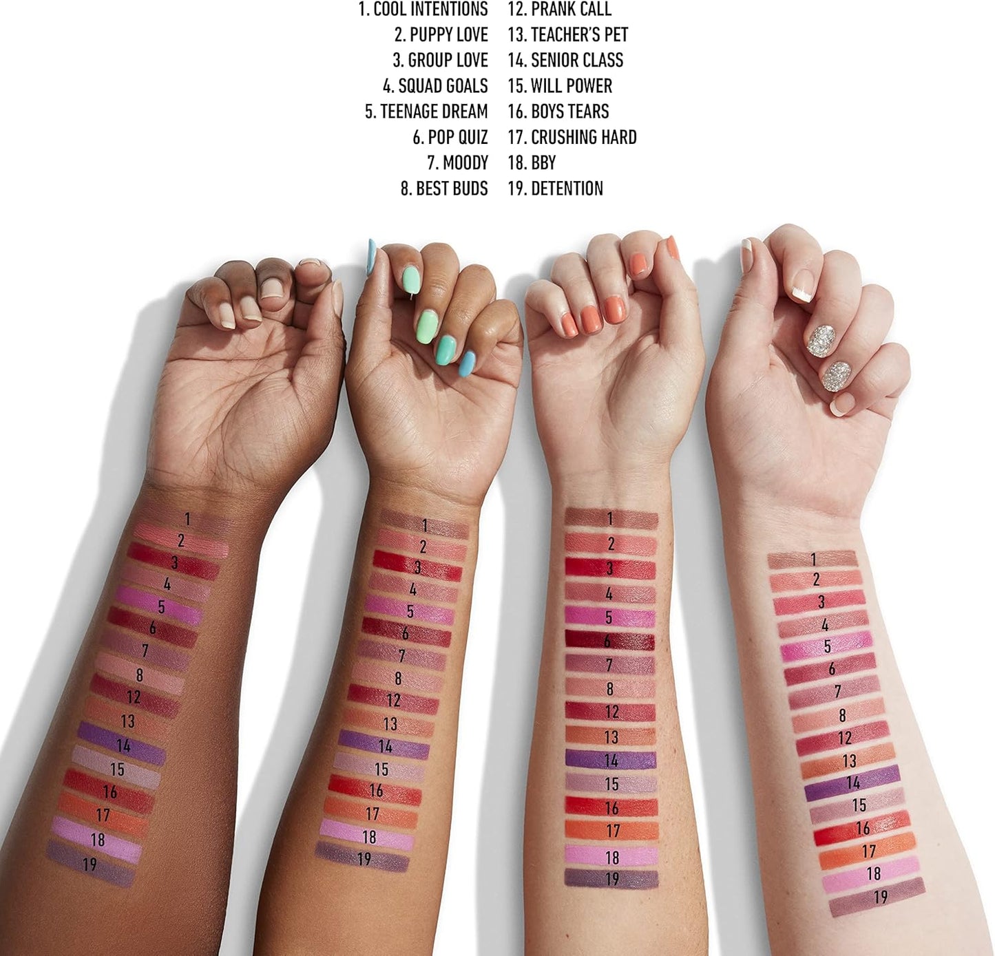 NYX PROFESSIONAL MAKEUP Powder Puff Lippie Lip Cream, Liquid Lipstick, Lightweight, Powdery Matte Finish, Soft Puffy Applicator, Shade: Best Buds 08, 0.021 kg