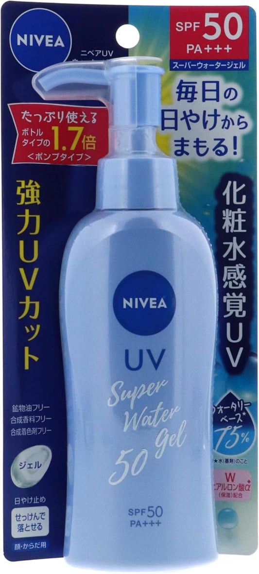 NIVEA UV Super Water Gel SPF 50 refill pack 125 g