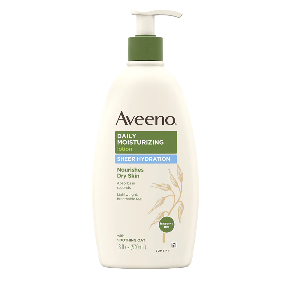 Aveeno Daily Moisturizing Lotion Sheer Hydration with Soothing Oat, 530 ml